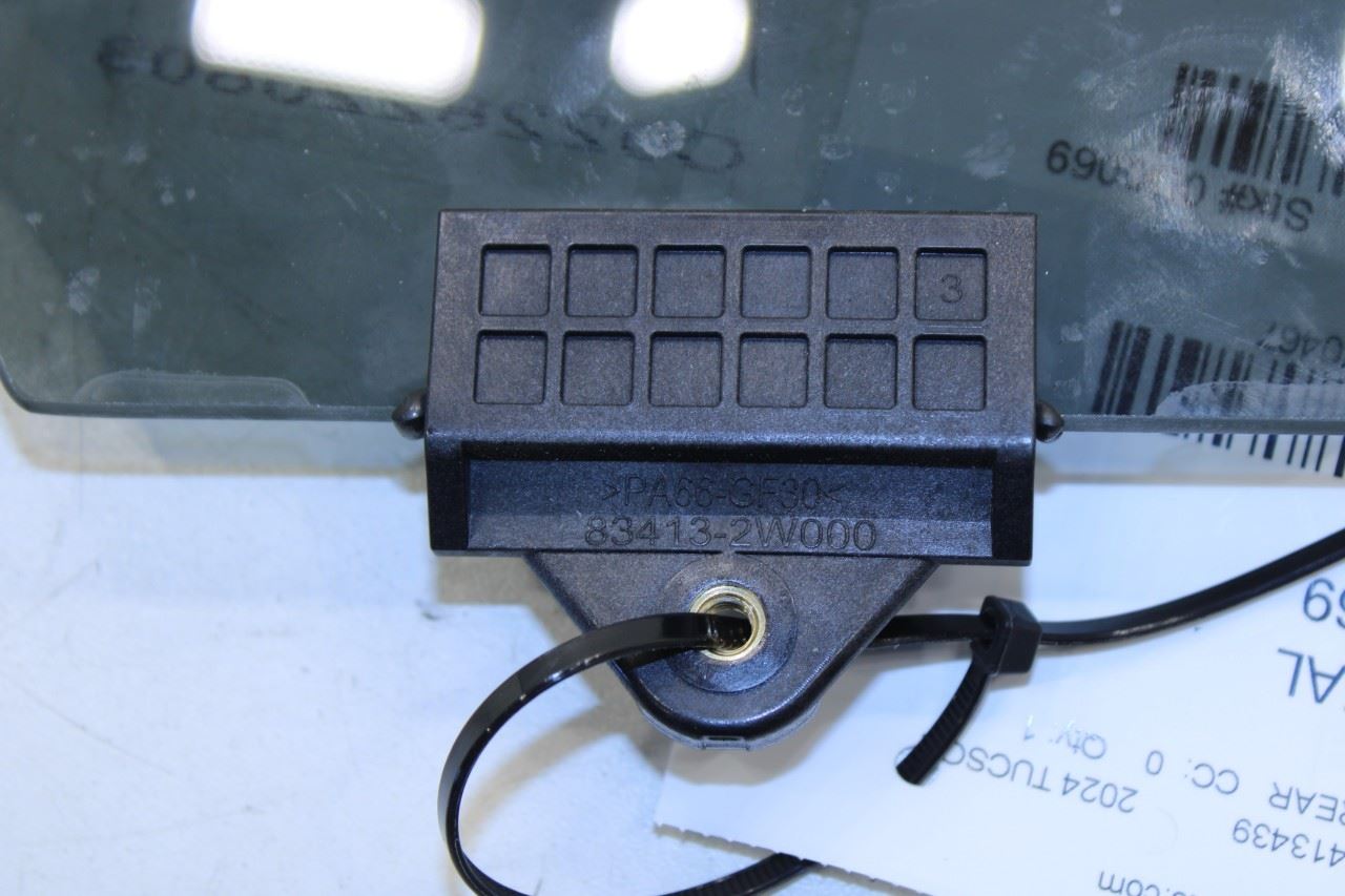 2022-2025 Hyundai Tucson SEL Rear Left Driver Side Door Window Glass 83410-CW010 - Alshned Auto Parts