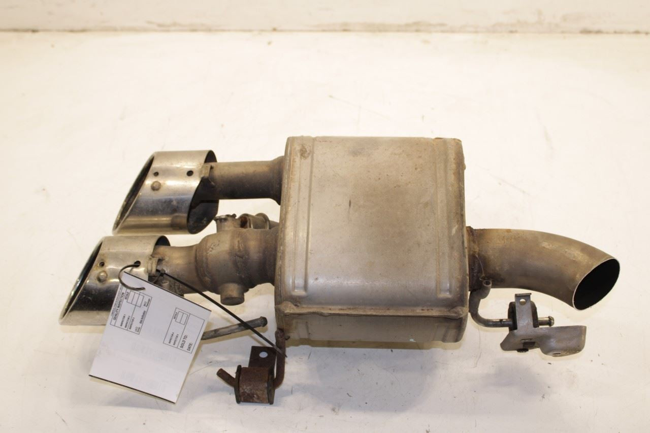 2014-20 Maserati Ghibli S Q4 3.0L Rear Right Exhaust System Muffler w/ Dual Tip - Alshned Auto Parts