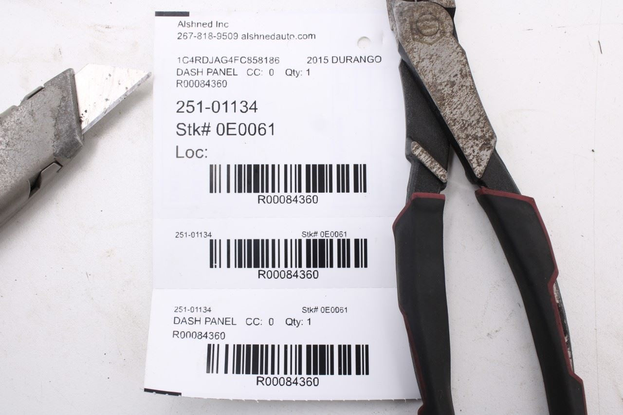 2014-26 Dodge Durango SXT Dash Steering Column Shroud Gap Hider Trim 5SW66DX9AA - Alshned Auto Parts