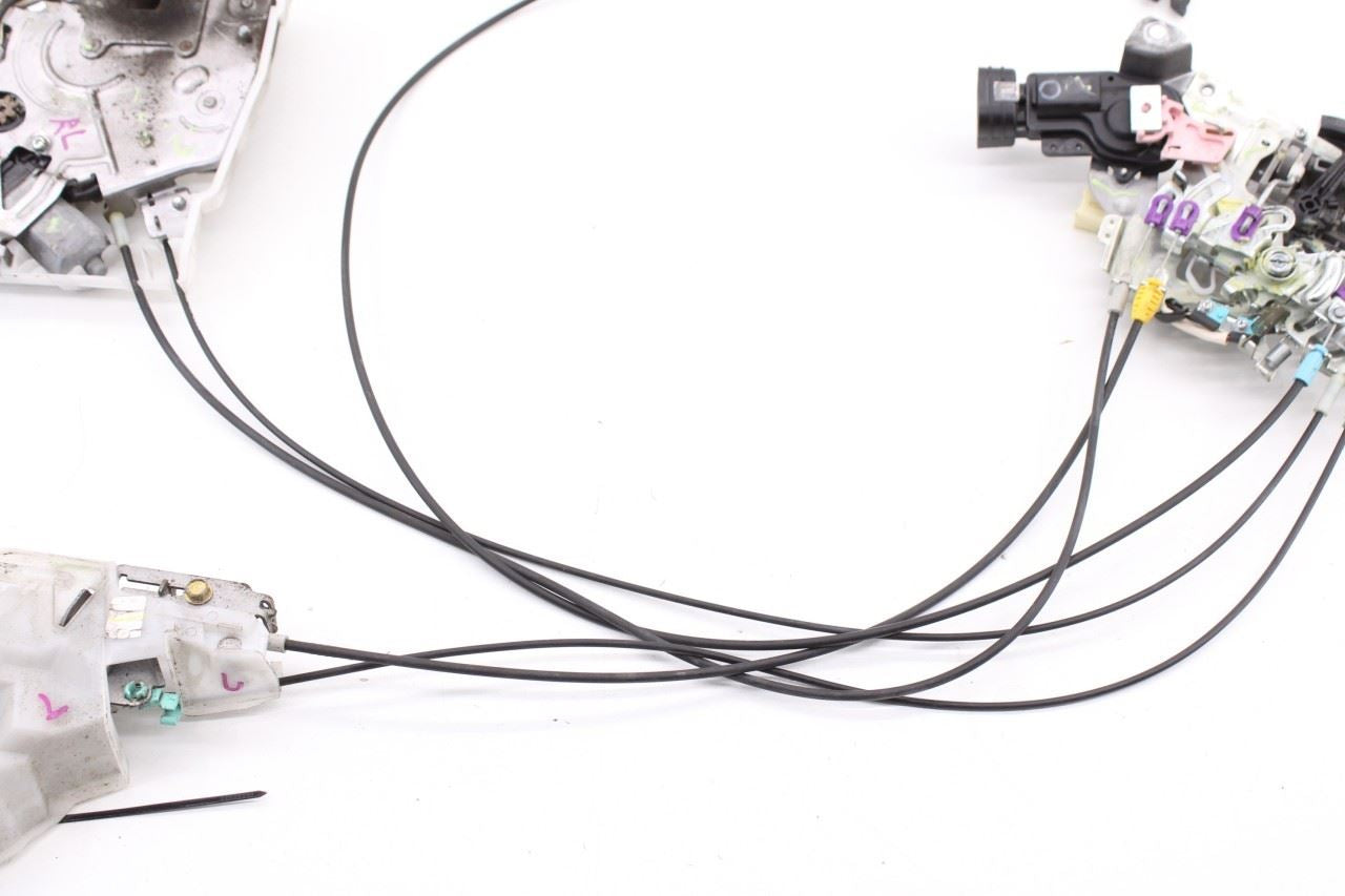 14-18 Toyota Sienna Rear Left Sliding Door Inside Handle Lock Latch Actuator Set - Alshned Auto Parts