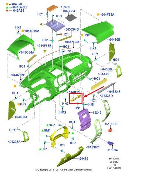2015-2020 Ford F150 Platinum Dashboard Center Lower Trim Panel FL3Z-15046B32-BB - Alshned Auto Parts