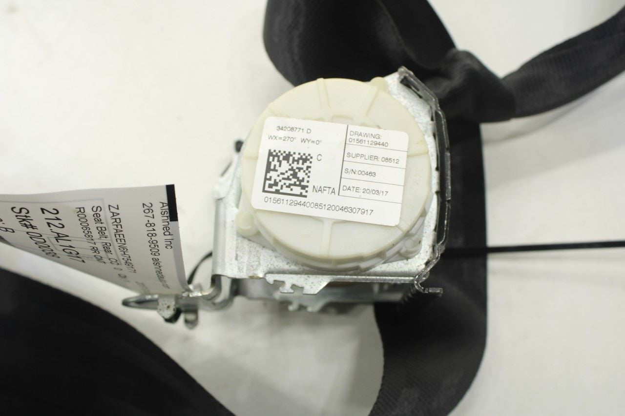 2017-2020 Alfa Romeo Giulia Ti AWD 2.0L Rear Center 2nd Row Seat Belt Retractor - Alshned Auto Parts