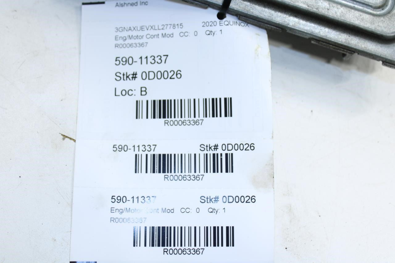 2020-2024 Chevrolet Equinox LT 1.5L Engine Computer Control Module 12702989 OEM - Alshned Auto Parts