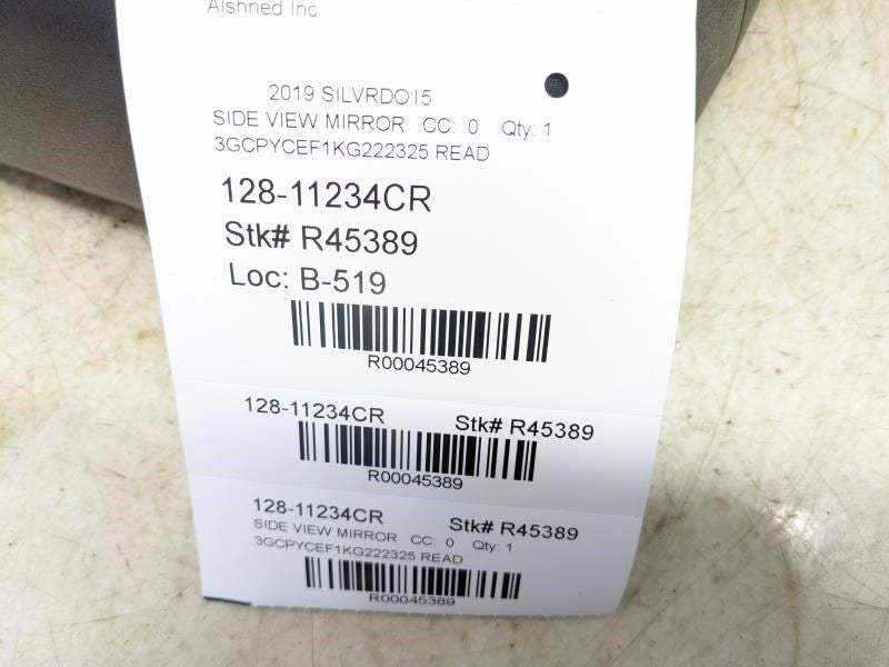 2019-21 Chevrolet Silverado 1500 Right Side Rearview Mirror 84823219 OEM *ReaD* - Alshned Auto Parts
