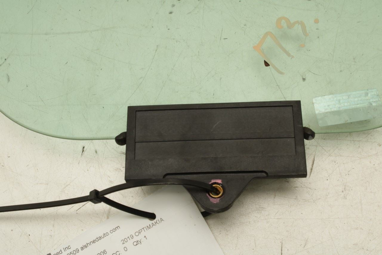 16-20 Kia Optima LX Rear Right Passenger Side Door Window Glass 83420-D5010 OEM - Alshned Auto Parts