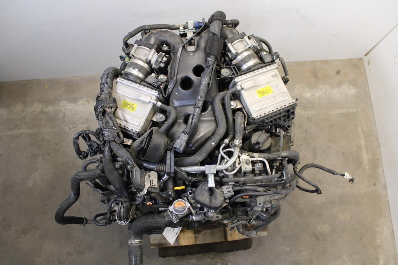 17-23 Infiniti Q50 Luxe RWD 3L Engine Motor VIN E 4th digit VR30DDTT 300HP 111K - Alshned Auto Parts