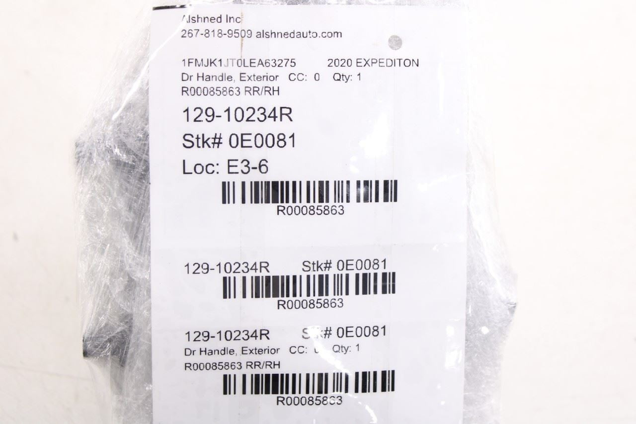 18-24 Ford Expedition Max XLT 4WD Rear Passenger Right Side Door Exterior Handle15