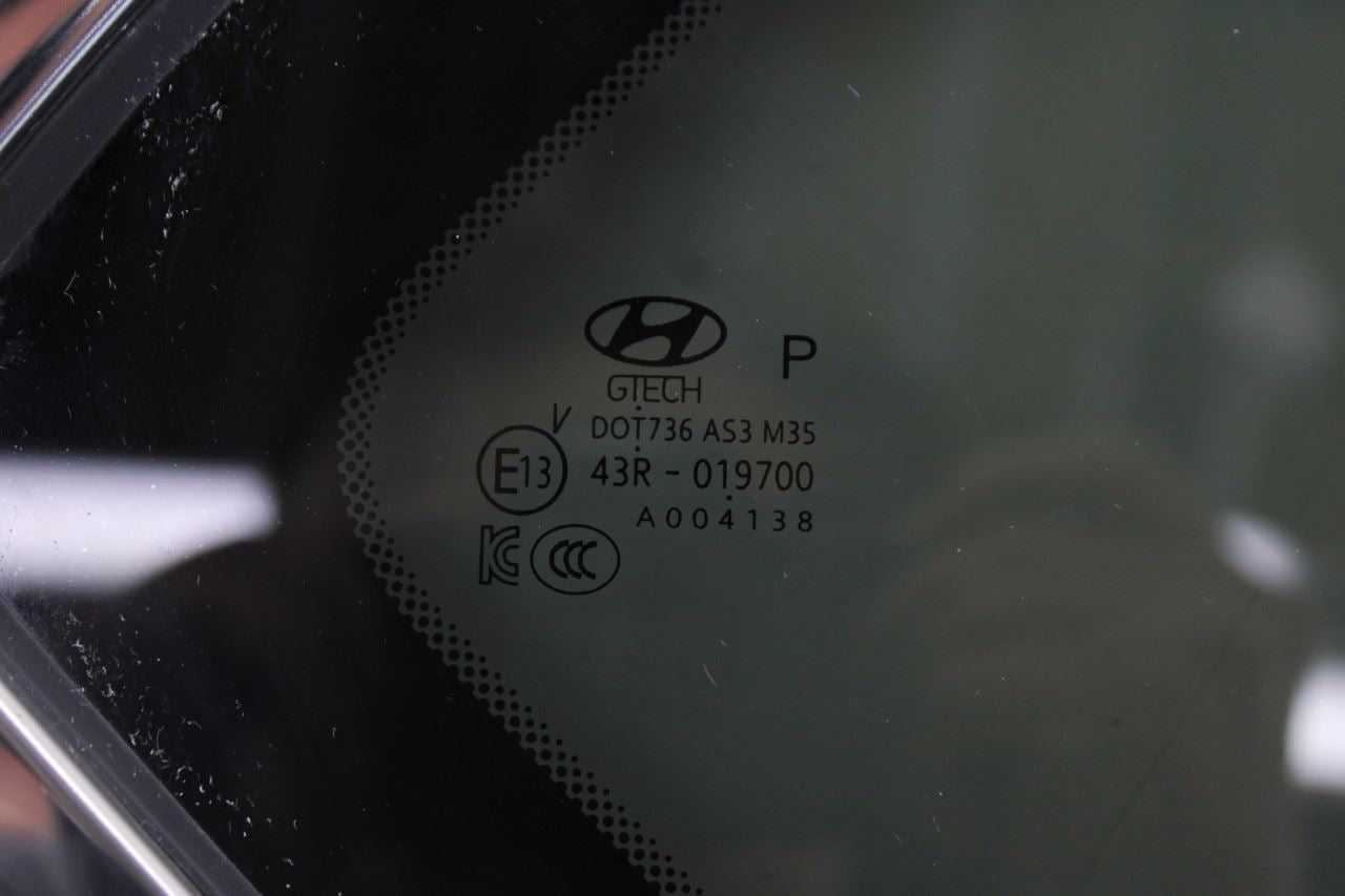 2019-2023 Hyundai Santa Fe SEL Rear Right Passenger Side Quarter Window Glass - Alshned Auto Parts