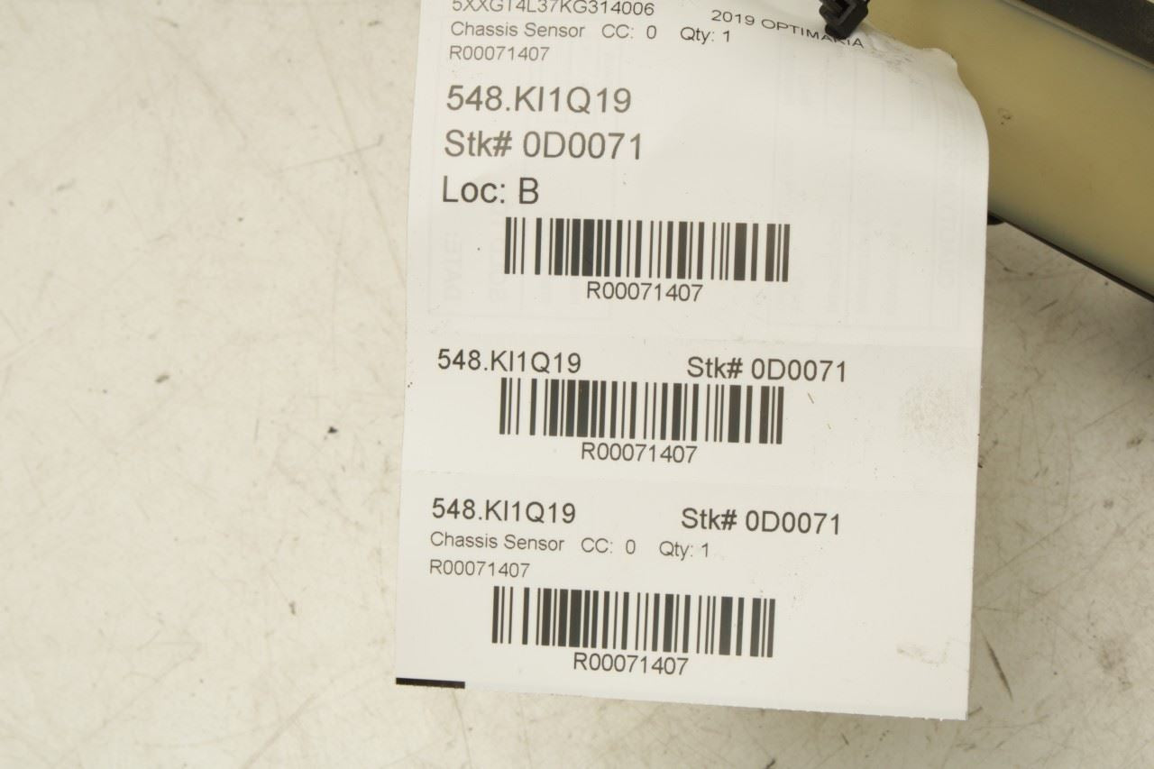 2019-2020 Kia Optima LX Rear Left Side Blind Spot Detection Radar Sensor Module - Alshned Auto Parts