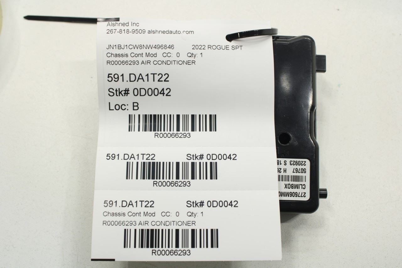 2018-2022 Nissan Rogue Sport SL AWD Temperature AC Amplifier Control Module - Alshned Auto Parts