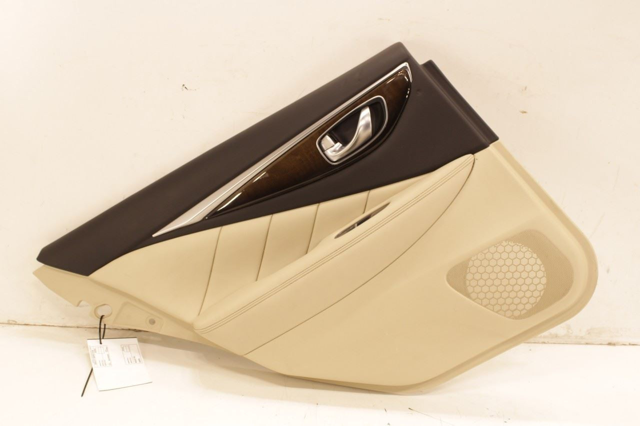 2014-2020 Infiniti Q50 Premium Rear Left Door Trim Panel 82901-4GA0B OEM *ReaD* - Alshned Auto Parts