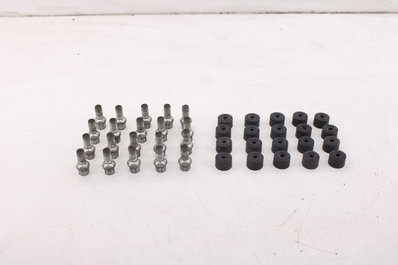 2018-2023 Volkswagen Atlas SE Wheel Lug Nut Bolt Set of 20 w/ Caps WHT002438 OEM0