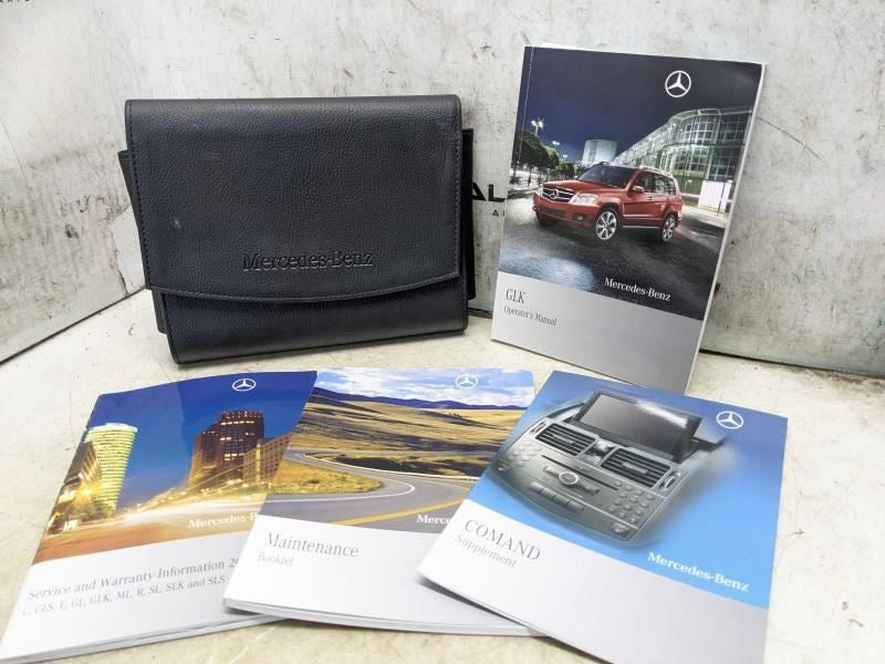 2011 Mercedes-Benz GLK Operators Manual Set with Case 204-584-54-81 OEM - Alshned Auto Parts