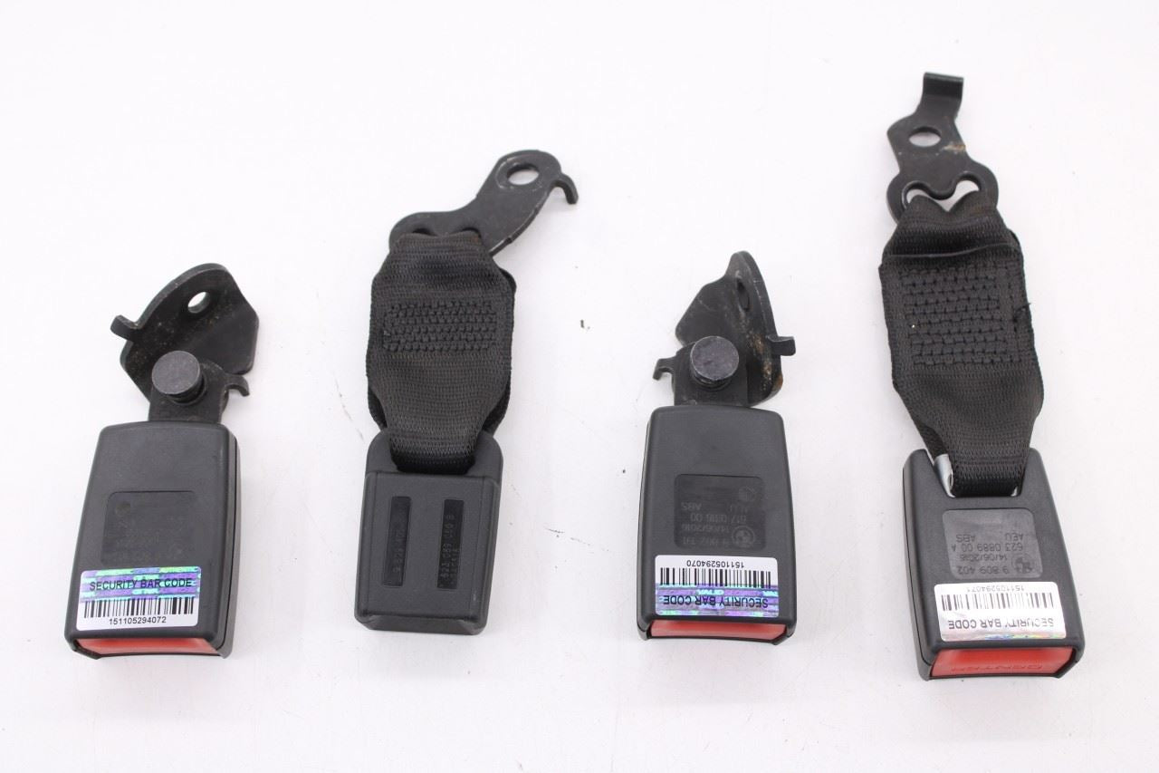 11-16 Mini Countryman Cooper S Rear Right LH and Center 2nd Row Seat Belt Buckle2