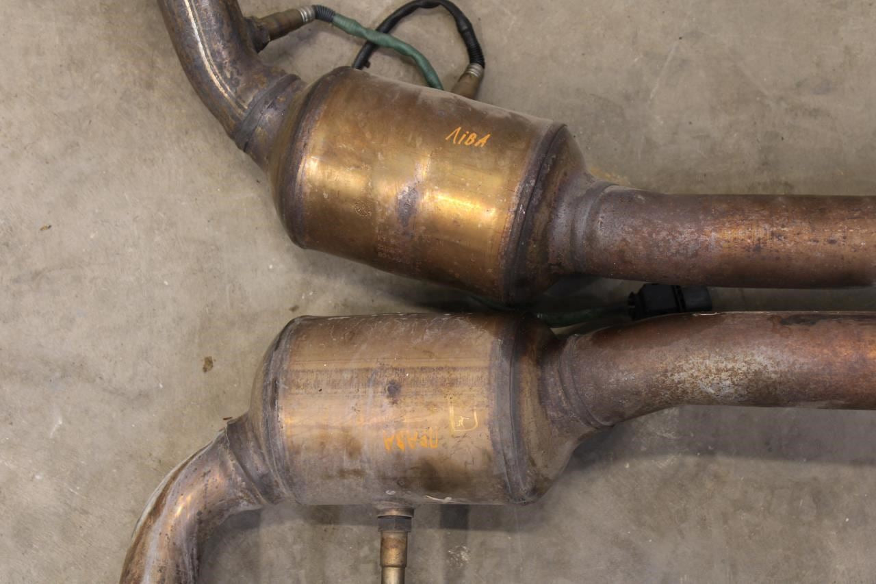 07-11 Mercedes-Benz S550 5.5L 4-Matic Left and Right Exhaust Pipe 221-490-41-20 - Alshned Auto Parts