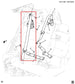 18-20 Chevrolet Equinox LT Rear Passenger Right Side 2nd Row Seat Belt Retractor1