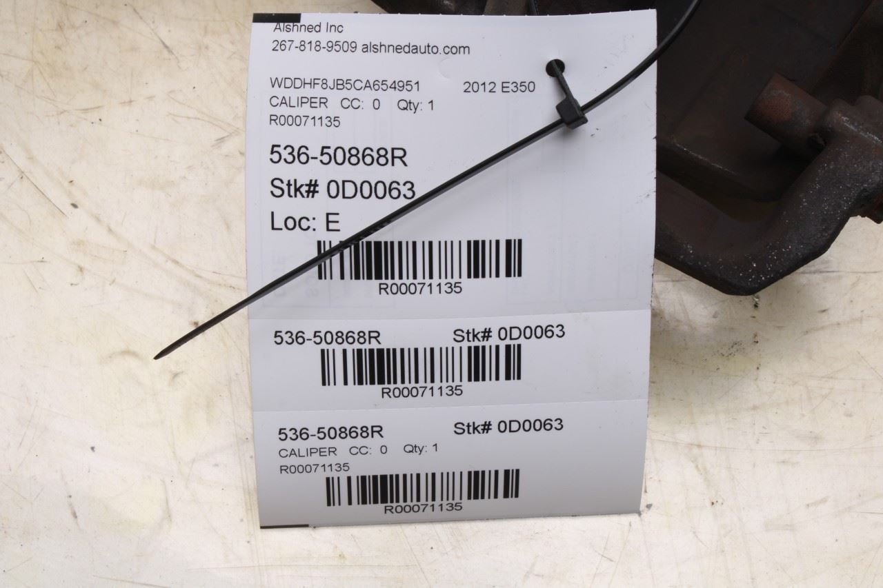 10-16 Mercedes-Benz E350 Sport 4MATIC Front Right Brake Disc Caliper 2044213881 - Alshned Auto Parts