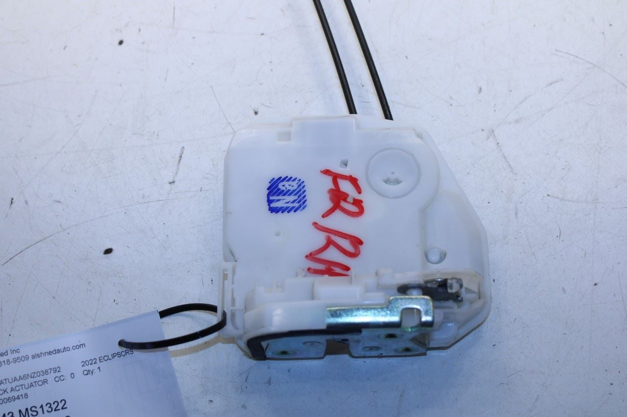18-25 Mitsubishi Eclipse Cross ES Front Right Door Lock Latch Actuator 5715A726 - Alshned Auto Parts