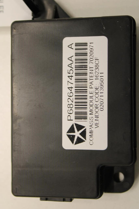 2007-2022 Jeep Wrangler Sahara Driver Assist Remote Compass Module 68264745AA - Alshned Auto Parts