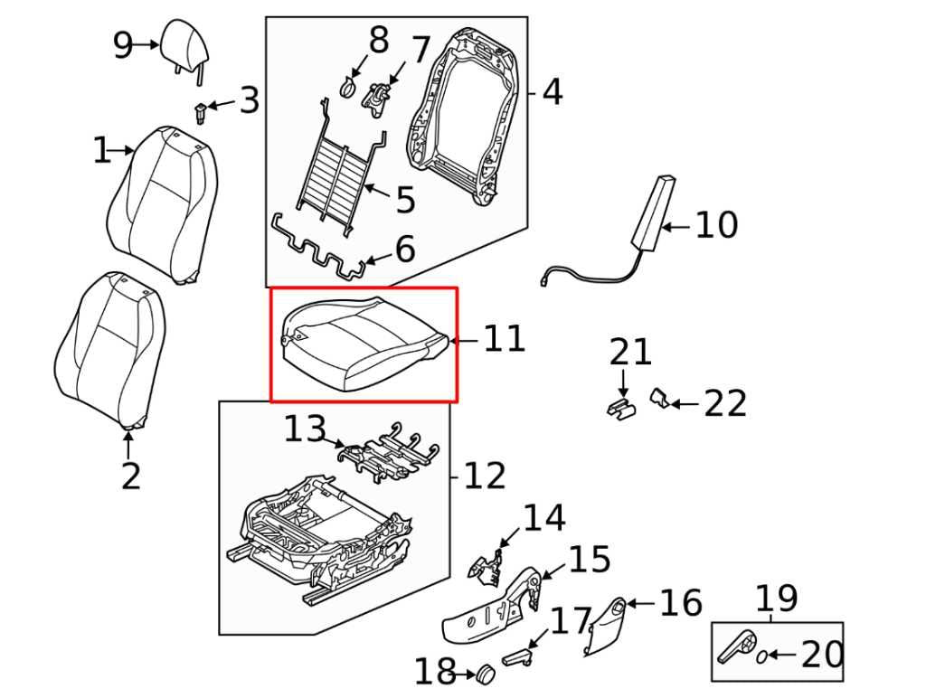 21-25 Mazda CX30 S 2.5L Front Driver Left Side Seat Lower Cushion DGJ5-88-161-03 - Alshned Auto Parts