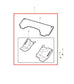 19-24 Ram 1500 Big Horn Crew Cab Front Rear 2nd Row RH LH All-Weather Floor Mats1