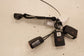 19-23 Jeep Cherokee Latitude Rear RH LH and Center 2nd Row Seat Belt Buckle Set - Alshned Auto Parts