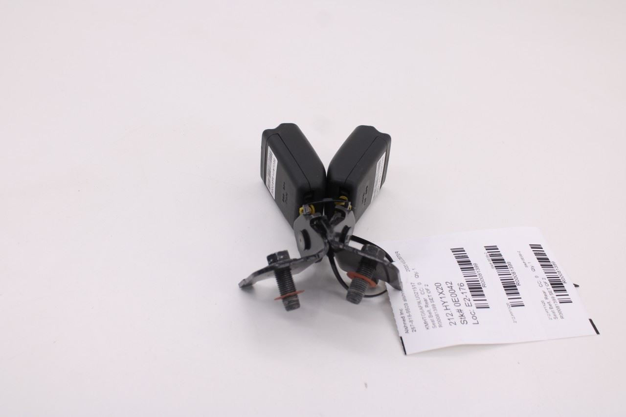 2019-21 Hyundai Veloster 2.0L Rear Right Left Side 2nd Row Seat Belt Buckle Set4