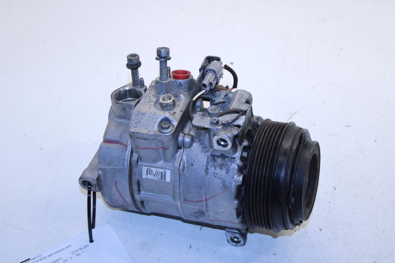 2014-2015 Mercedes-Benz ML350 3.5L AC Air Conditioner Compressor 000-830-51-00 - Alshned Auto Parts