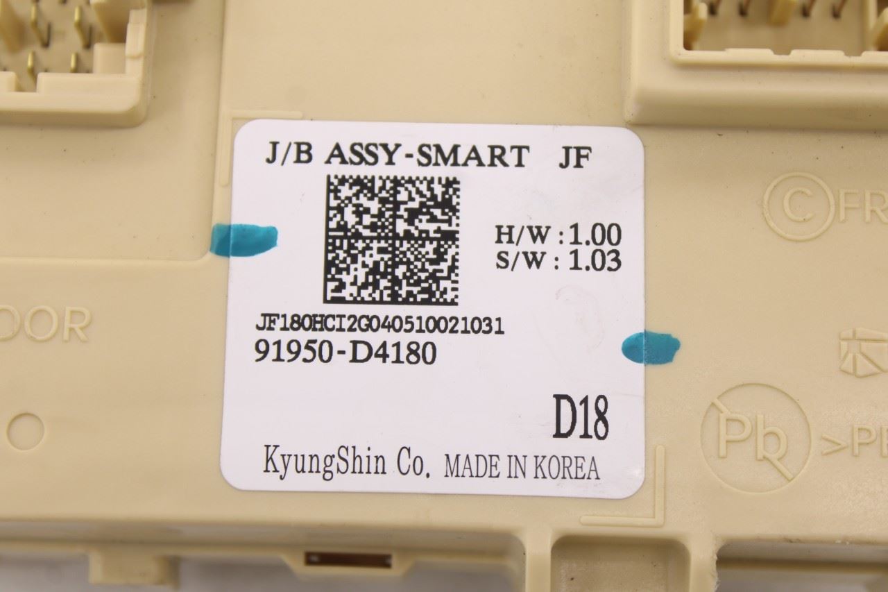 2016-18 Kia Optima EX 2.4L FWD Cabin Instrument Panel Fuse Relay Junction Block - Alshned Auto Parts