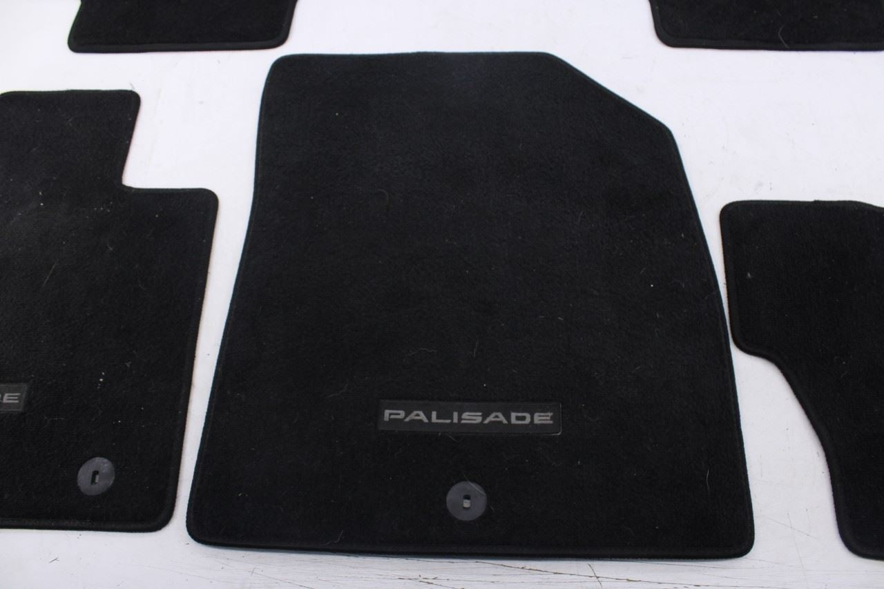 2020-25 Hyundai Palisade Limited Front Rear RH and LH Side Carpet Floor Mats Set2