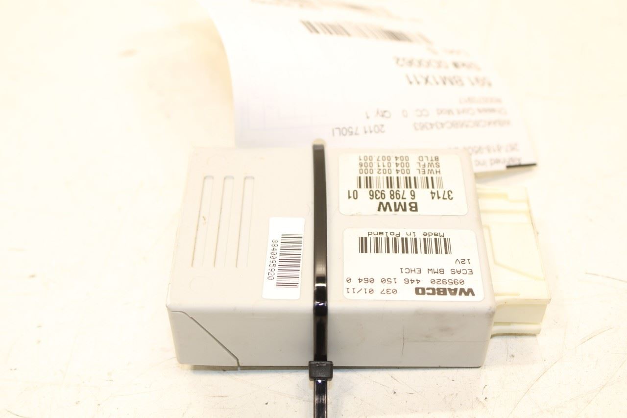 2010-2015 BMW 750LI xDrive Air Suspension Control Module 37146860385 OEM - Alshned Auto Parts