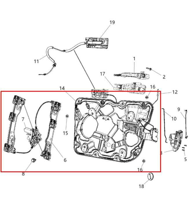 11-22 Jeep Grand Cherokee Front Left Side Door Window Regulator w/ Carrier Plate - Alshned Auto Parts