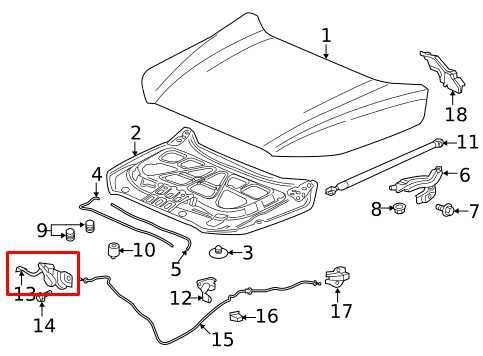 2019 GMC Acadia SLT-1 Front Hood Lock Latch Actuator 84244302 OEM - Alshned Auto Parts