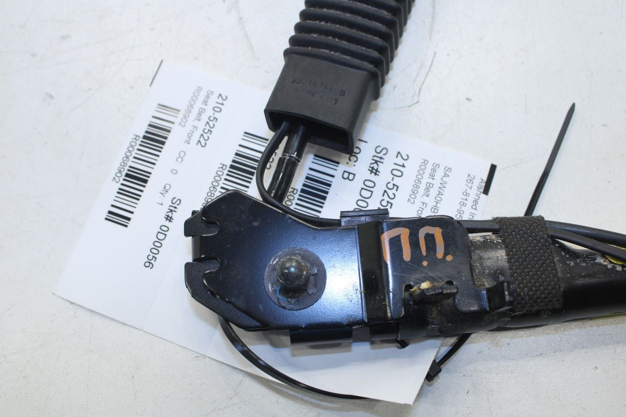 2012-15 Jaguar XF Portfolio 5.0L RWD Front Passenger Right Side Seat Belt Buckle - Alshned Auto Parts
