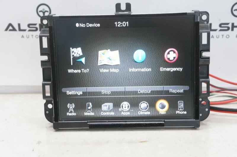 2014 Ram 1500 8.4'' Display Uconnect Navigation Radio Receiver 68224525AH OEM - Alshned Auto Parts