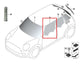 2016-2019 Mini Cooper Clubman Front Right Door Window Glass 51-33-7-344-132 OEM - Alshned Auto Parts