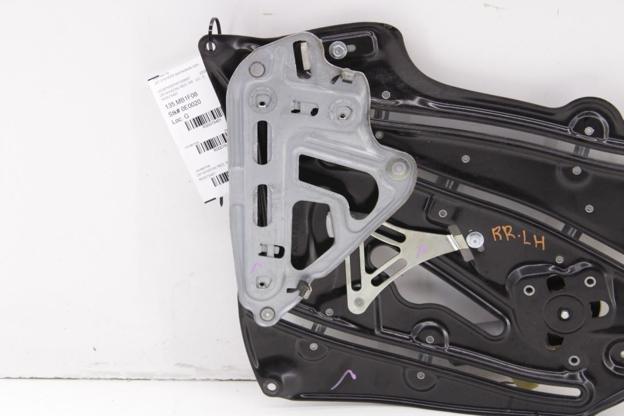06-09 Mercedes-Benz CLK 350 Rear Left Door Window Regulator w/ Carrier and Motor - Alshned Auto Parts