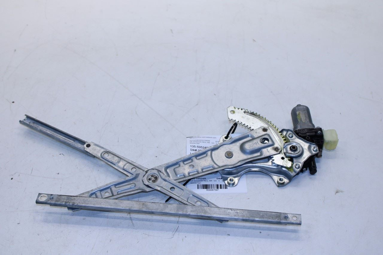 2015-2024 Nissan Murano Platinum Rear Right Side Door Window Regulator w/ Motor - Alshned Auto Parts