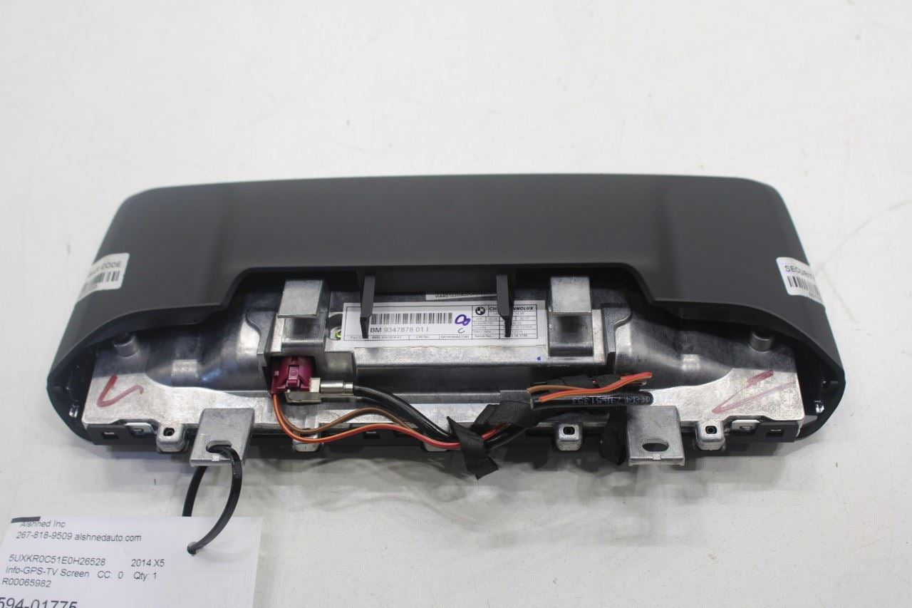 2014-18 BMW X5 xDrive35i Dash Central Information 10.2'' Display Screen 9347878 - Alshned Auto Parts