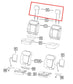 18-22 Jeep Renegade Sport Front Right and Left Side Seat Headrest Set of 2 Cloth - Alshned Auto Parts