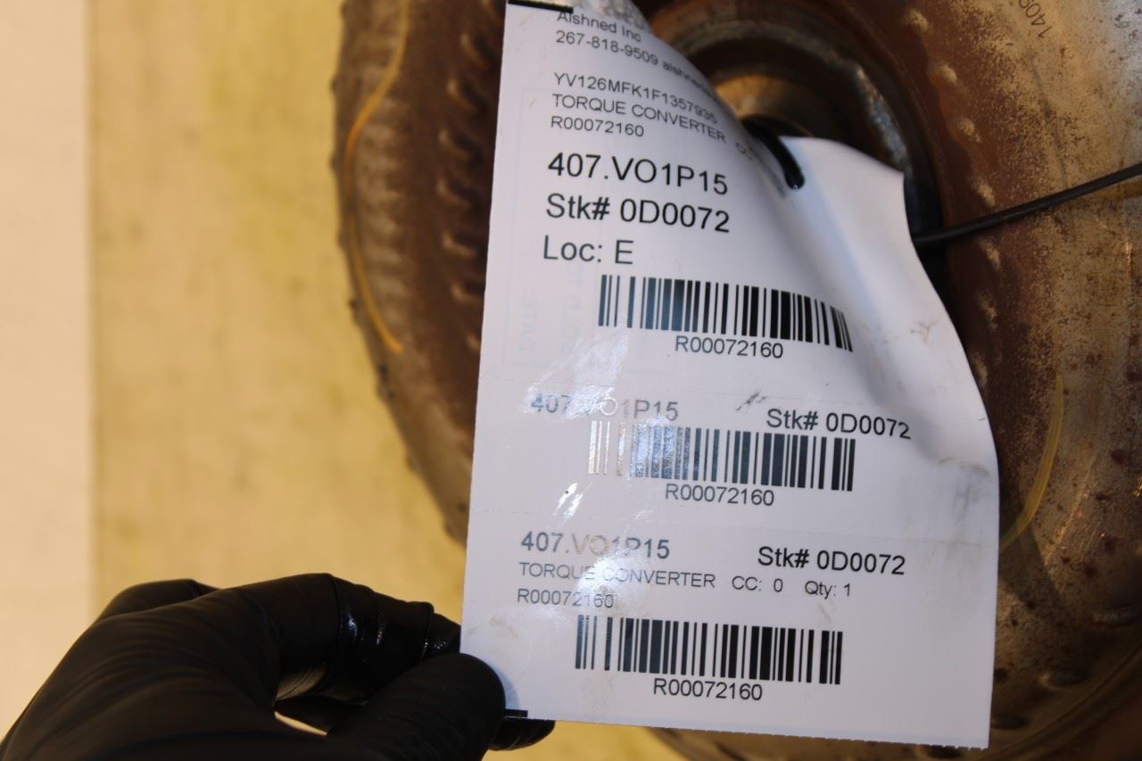 15-16 Volvo S60 T5 Premier 2.0L Automatic Transmission Torque Converter 31437007 - Alshned Auto Parts