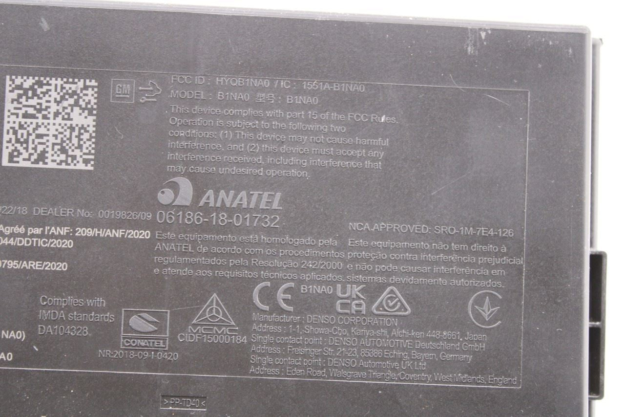 22-24 Chevrolet Silverado LT-L Body Computer Control Module BCM BCU 13547768 OEM - Alshned Auto Parts