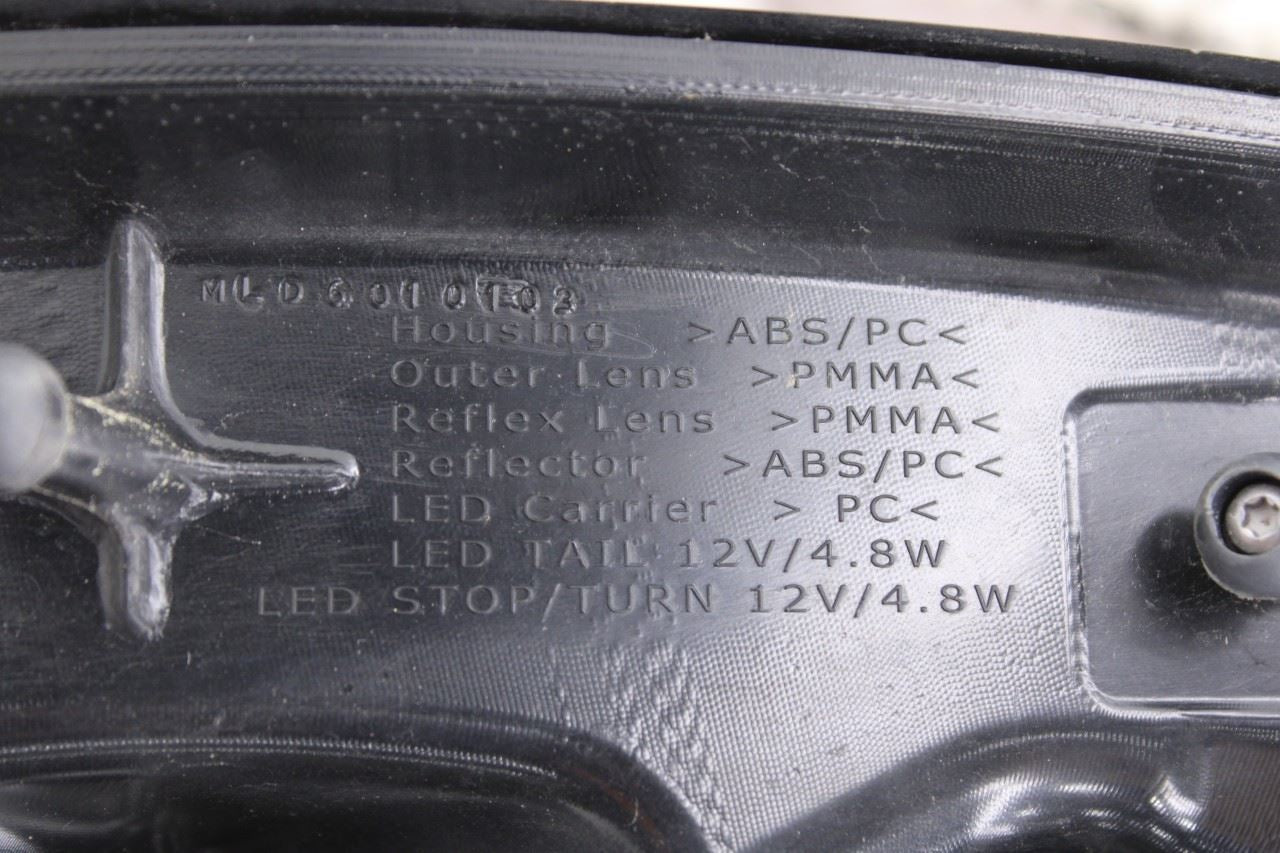 2014–2021 Dodge Durango SXT Rear Left Driver Side Tail Light Lamp 68155949AD OEM7