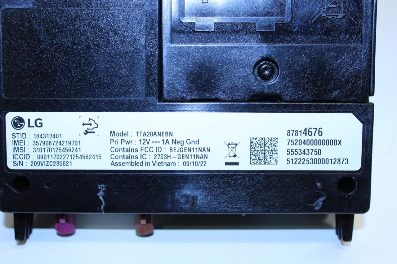 22-2024 GMC Terrain Denali Telematics Communication Control Module 87814676 OEM - Alshned Auto Parts