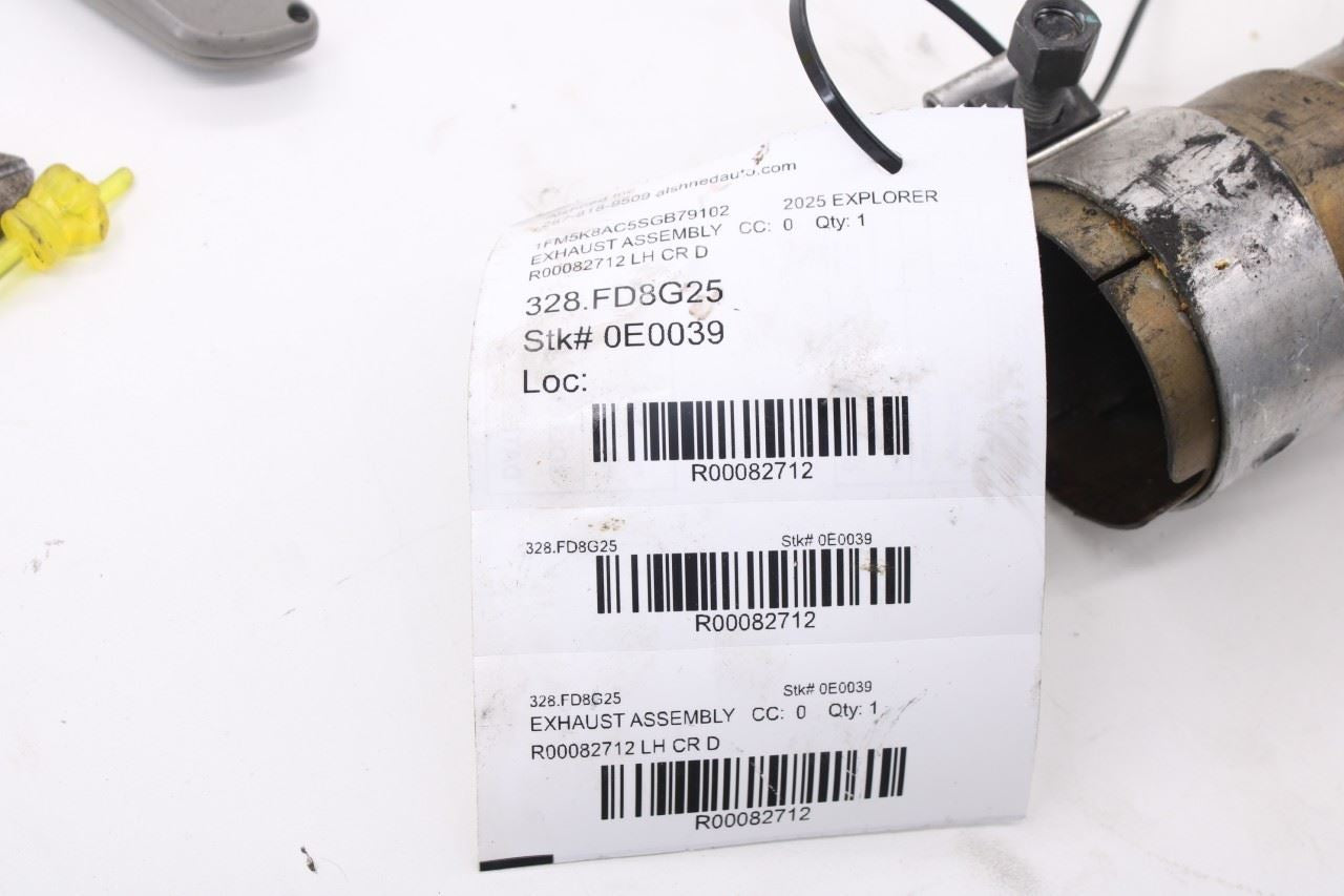 20-26 Ford Explorer Interceptor 3.0L Left Side Exhaust Intermediate Pipe *ReaD*10