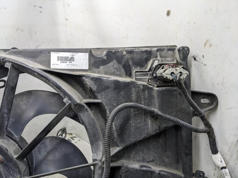2010-17 Chevrolet Equinox GMC Terrain 2.4L Left Radiator Cooling Fan Motor Assy - Alshned Auto Parts