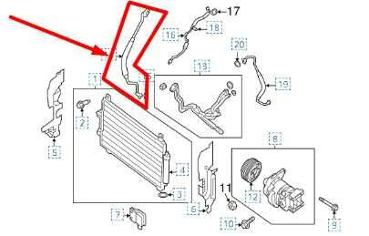 2016-2020 Infiniti QX60 AC Air Conditioning Suction Line Hose 92480-9PF0A OEM - Alshned Auto Parts