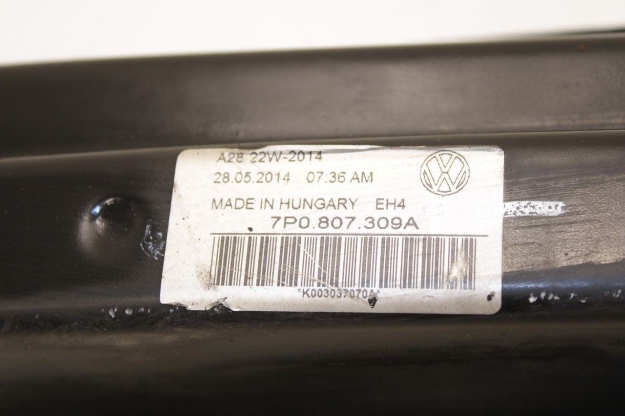 2011-2018 Porsche Cayenne Platinum 3.6L Rear Bumper Reinforcement Impact Bar - Alshned Auto Parts