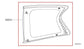 2014-20 Infiniti QX60 Rear Right Passenger Side Quarter Window Glass 83300-9NP0A1
