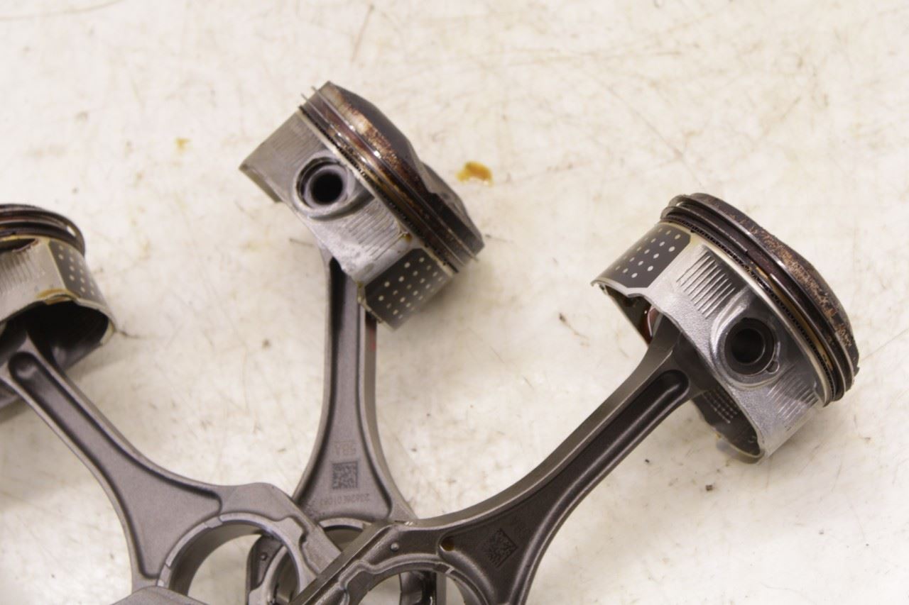 16-24 Honda Civic Sport 2L Engine Piston with Connecting Rod Set 4 13020-5BA-A00 - Alshned Auto Parts